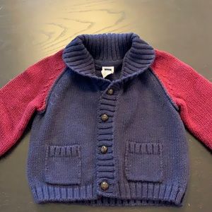 Janie and Jack button down sweater